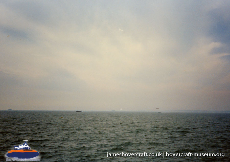 AP1-88 hovercraft promotional day by BHC -  (credit: The <a href='http://www.hovercraft-museum.org/' target='_blank'>Hovercraft Museum Trust</a>).